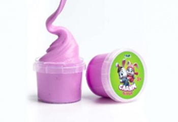 Слайм "Стекло", 65 гр, серия Butter, фиолетовый цвет