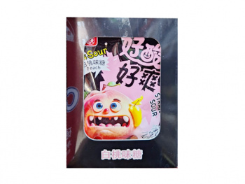 Конфета арт. 330598-1 "Персик" кислая 20 шт. упаковка'#