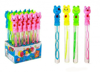 Пузыри мыльные арт. 2326-15 Зверюшки в ассортименте (24 шт.) шоубокс)