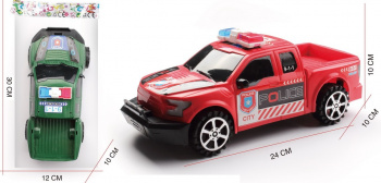 Машина инерц. арт. 8066-3A" Полиция в пакете 30*12*10