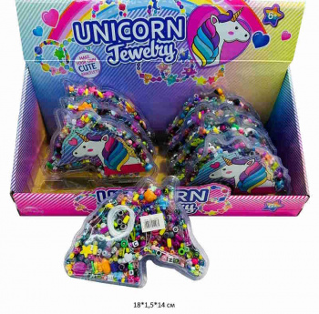 Набор для плетения арт. 11503 Браслетов "Единорог" (8 шт.) шоубокс•