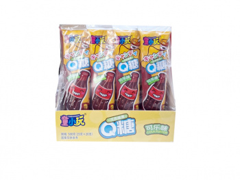 Конфета арт. 002476/002469-1 Жидкая "Зубная паста" "Кола" 25 г 20 шт. в кор.;