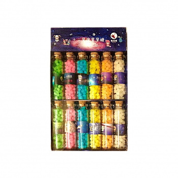 Конфета арт. 760091 Драже "Звездочки" Гороскоп в банке 12 шт. в кор.*,