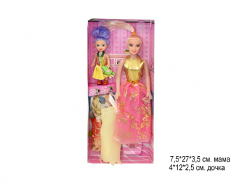 Кукла арт. 8101 Принцесса+пупс+гардероб в кор. Кукла арт. 8101 Принцесса+пупс+гардероб в кор.