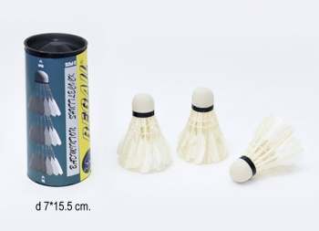 Волан арт. 301-3^ 3 шт. в тубе