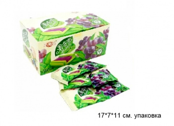 Жевательная резинка арт. 522524/522517 С желе "Виноград" 16 г 30 шт. в кор.'