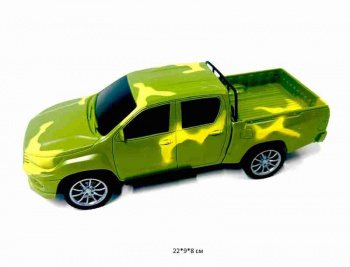 Машина арт. 022-6 Пикап военный 22*9*8 в пак._/240 шт./ 